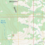 US Forest Service - Topo Jaralosa Mountain, NM FSTopo Legacy digital map