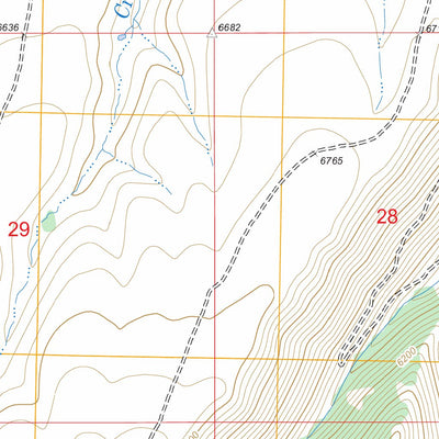 US Forest Service - Topo Jarbidge North, NV - ID FSTopo Legacy digital map