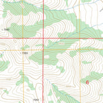US Forest Service - Topo Jeff Cabin Creek, ID FSTopo Legacy digital map