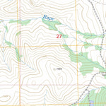 US Forest Service - Topo Jeff Davis Peak, MT FSTopo Legacy digital map