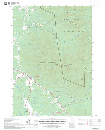US Forest Service - Topo Jefferson, NH FSTopo Legacy digital map
