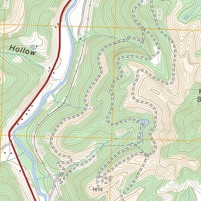 US Forest Service - Topo Jellico East, TN - KY FSTopo Legacy digital map