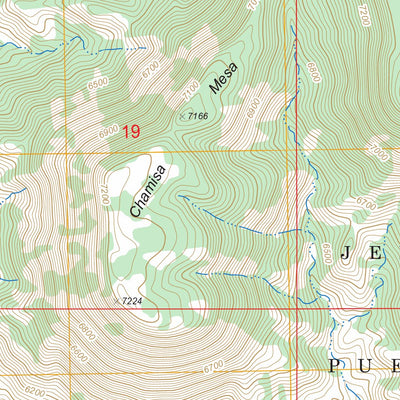 US Forest Service - Topo Jemez Pueblo, NM FSTopo Legacy digital map