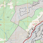 US Forest Service - Topo Jemez Springs, NM FSTopo Legacy digital map