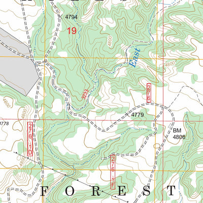 US Forest Service - Topo Jewel Cave SE, SD FSTopo Legacy digital map