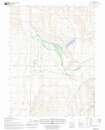 US Forest Service - Topo Jiggs, NV FSTopo Legacy digital map