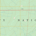 US Forest Service - Topo Jim Jam Ridge, CA FSTopo Legacy digital map