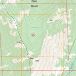 US Forest Service - Topo Jim White Ridge, OR FSTopo Legacy digital map