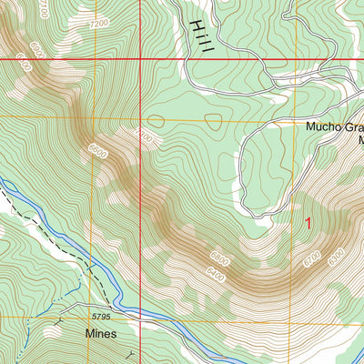US Forest Service - Topo Joe Davis Hill, CO FSTopo Legacy digital map