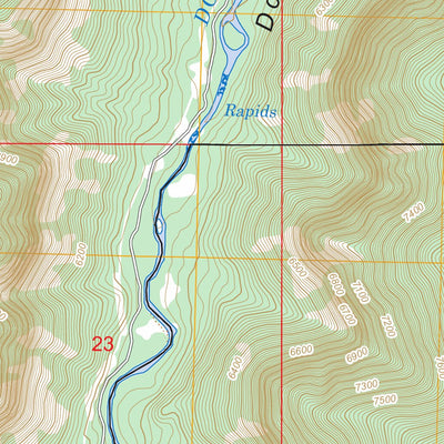 US Forest Service - Topo Joe Davis Hill, CO FSTopo Legacy digital map