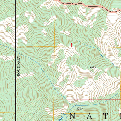 US Forest Service - Topo Johnson Butte, ID FSTopo Legacy digital map