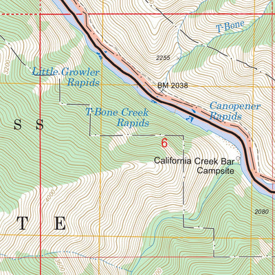 US Forest Service - Topo Johnson Butte, ID FSTopo Legacy digital map