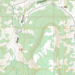 US Forest Service - Topo Johnson Canyon, CO FSTopo Legacy digital map