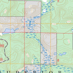 US Forest Service - Topo Johnson Lake, MN FSTopo Legacy digital map