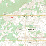 US Forest Service - Topo Johnson Mountain, WY FSTopo Legacy digital map