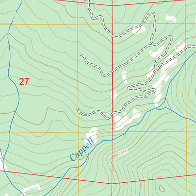 US Forest Service - Topo Johnsons, CA FSTopo Legacy digital map