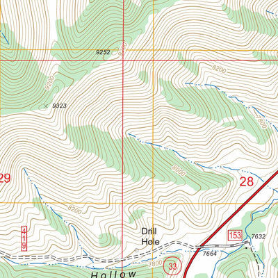 US Forest Service - Topo Jones Hollow, UT FSTopo Legacy digital map