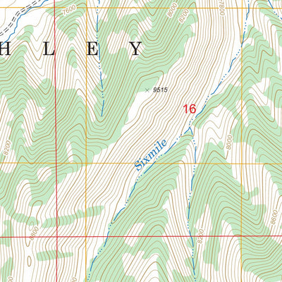 US Forest Service - Topo Jones Hollow, UT FSTopo Legacy digital map