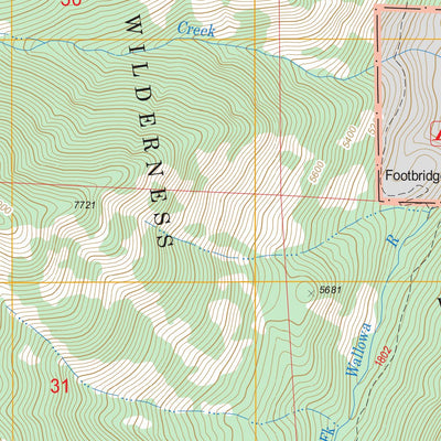 US Forest Service - Topo Joseph, OR FSTopo Legacy digital map