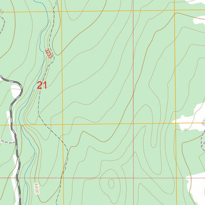 US Forest Service - Topo Jubilee Lake, OR FSTopo Legacy digital map