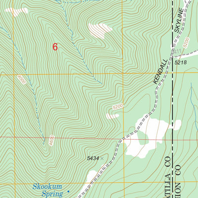 US Forest Service - Topo Jubilee Lake, OR FSTopo Legacy digital map