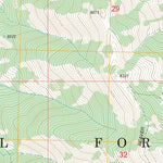 US Forest Service - Topo Jumbo Mountain, ID FSTopo Legacy digital map
