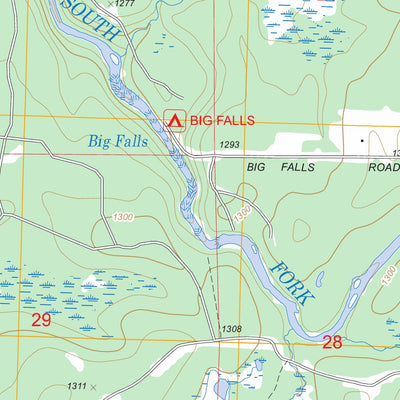 US Forest Service - Topo Jump River Fire Tower NW, WI FSTopo Legacy digital map