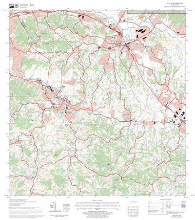 US Forest Service - Topo Juncos, PR FSTopo Legacy digital map
