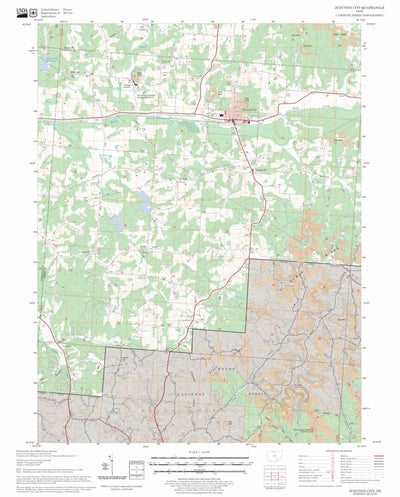 US Forest Service - Topo Junction City, OH FSTopo Legacy digital map