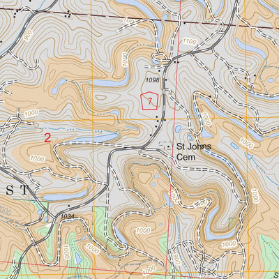 US Forest Service - Topo Junction City, OH FSTopo Legacy digital map