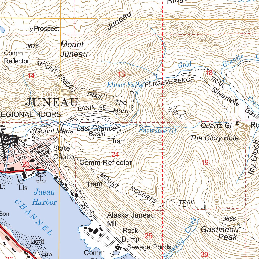 Juneau B-2, AK FSTopo Legacy Map by US Forest Service - Topo | Avenza Maps