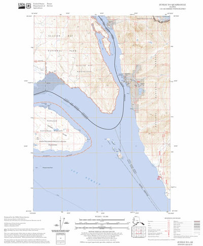 US Forest Service - Topo Juneau B-5, AK FSTopo Legacy digital map