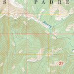 US Forest Service - Topo Junipero Serra Peak, CA FSTopo Legacy digital map