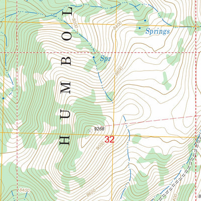 US Forest Service - Topo Kalamazoo Summit, NV FSTopo Legacy digital map