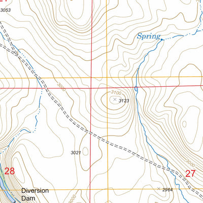 US Forest Service - Topo Keating NW, OR FSTopo Legacy digital map