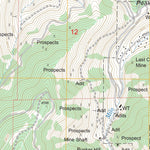 US Forest Service - Topo Kellogg West, ID FSTopo Legacy digital map