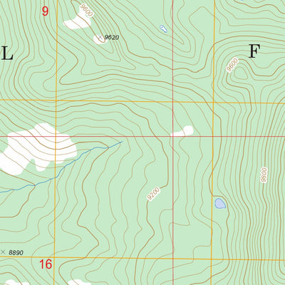 US Forest Service - Topo Kendall Mountain, WY FSTopo Legacy digital map