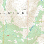 US Forest Service - Topo Kendall Mountain, WY FSTopo Legacy digital map