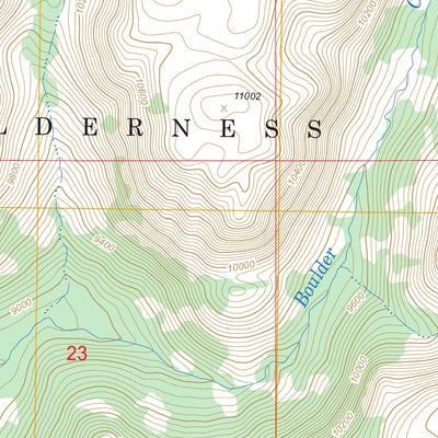 US Forest Service - Topo Kendall Mountain, WY FSTopo Legacy digital map