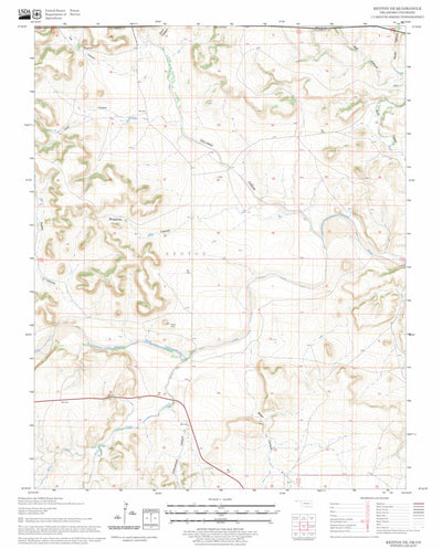 US Forest Service - Topo Kenton NE, OK - CO FSTopo Legacy digital map