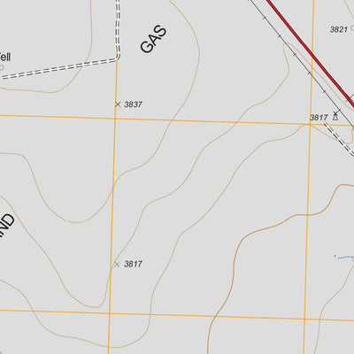 US Forest Service - Topo Kerrick, TX FSTopo Legacy digital map