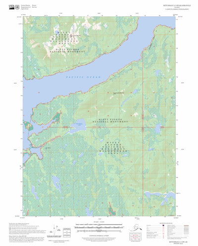 Ketchikan A-3 SW, AK FSTopo Preview 1
