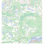 US Forest Service - Topo Keuka, FL FSTopo Legacy digital map