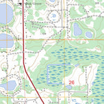 US Forest Service - Topo Keuka, FL FSTopo Legacy digital map