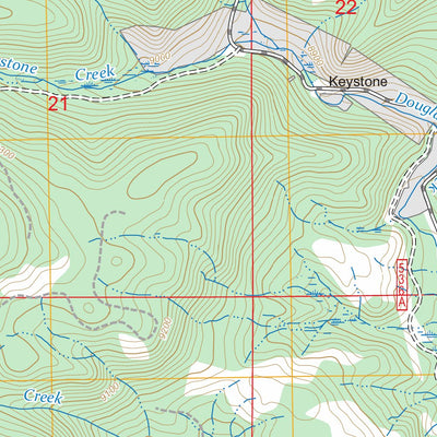 Keystone, WY FSTopo Preview 3
