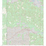 US Forest Service - Topo Kisatchie, LA FSTopo Legacy digital map