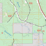 US Forest Service - Topo Kisatchie, LA FSTopo Legacy digital map