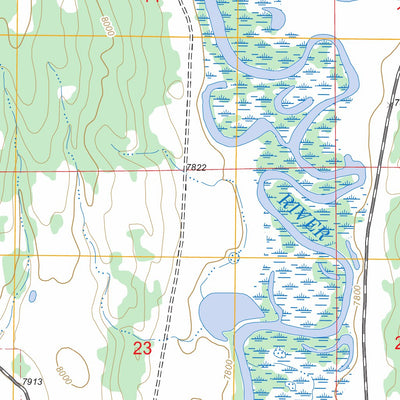 US Forest Service - Topo Klondike Hill, WY FSTopo Legacy digital map