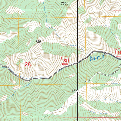 US Forest Service - Topo Klondike Ranch, WY FSTopo Legacy digital map