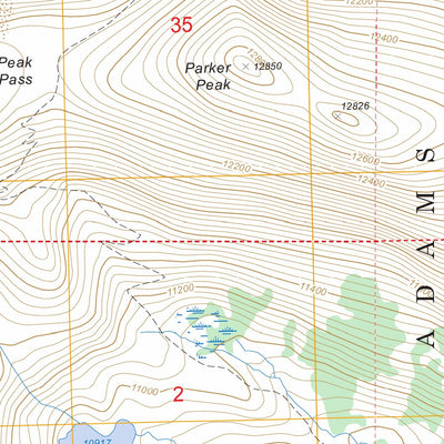 US Forest Service - Topo Koip Peak, CA FSTopo Legacy digital map